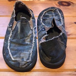 Camo Sanuk Shoes